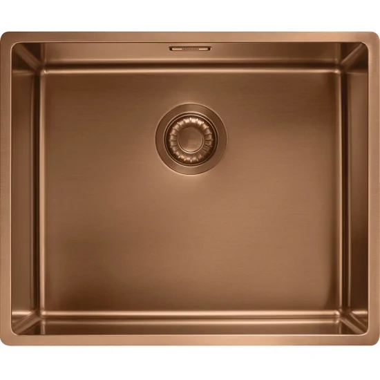 Luxuriöse Franke BXM 210/110-50 Spüle in Anthrazit/Kupfer/Gold: perfekt für eine raffinierte Küche. Abmessungen von 540X450mm.