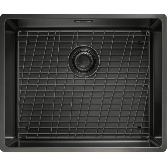 Sumidero lujoso Franke BXM 210/110-50 en Antracite/Rame/Oro: perfecto para una cocina refinada. Tamaño de 540X450mm.