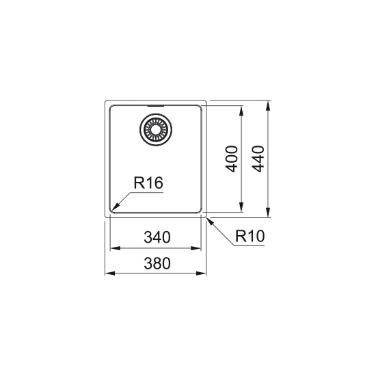 Franke MRX 210-34 127.0525.284