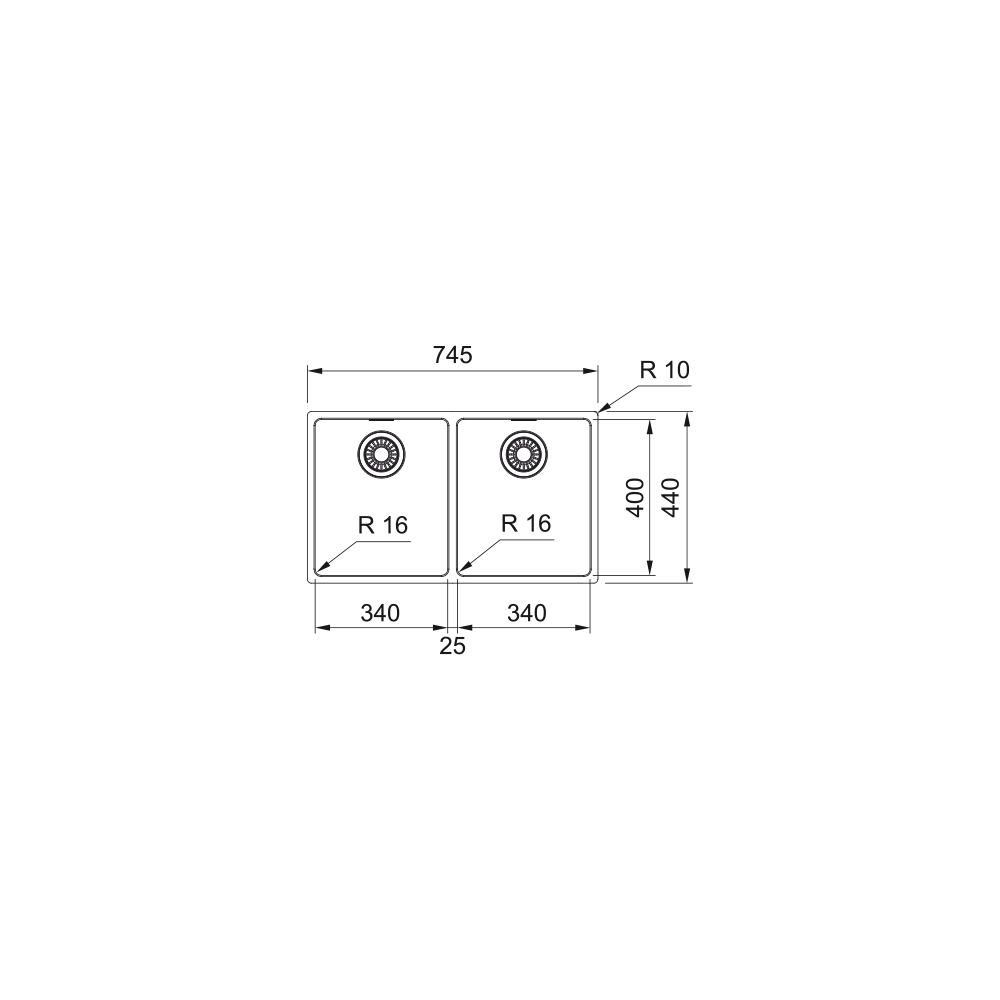 Franke MRX 120 34-34 122.0525.275