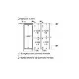 KI96NVFD0 Frigorifero combinato Porta con cerniera piatta