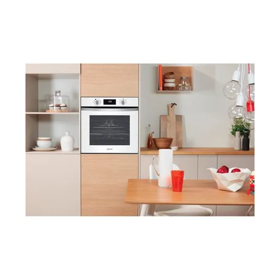 Indesit IFW4844HWH 烤箱 |电动多功能内置| 71升 | A+ |白色的