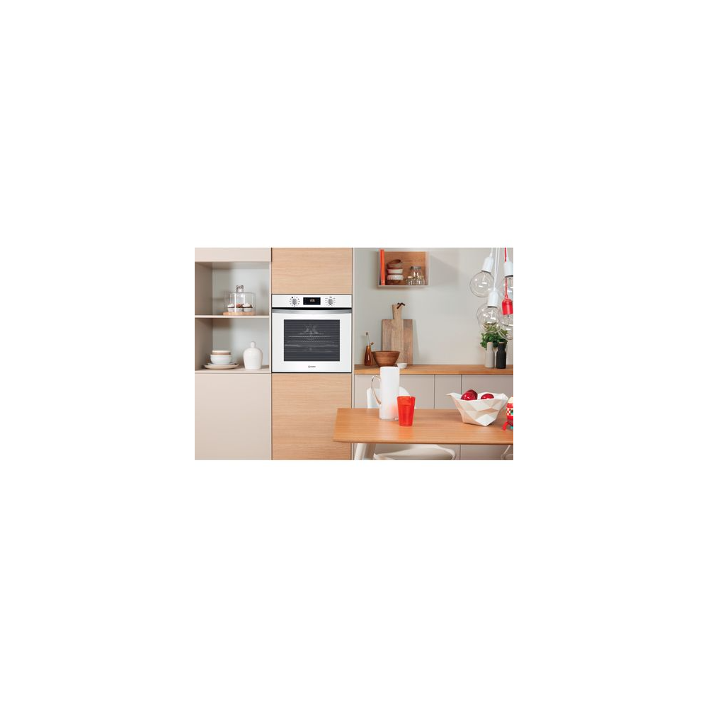 Oven Indesit IFW4844HWH soporta Multifunción Eléctrica Incasso TEN 71 Liters Silencio A+ Silencio BIANCO