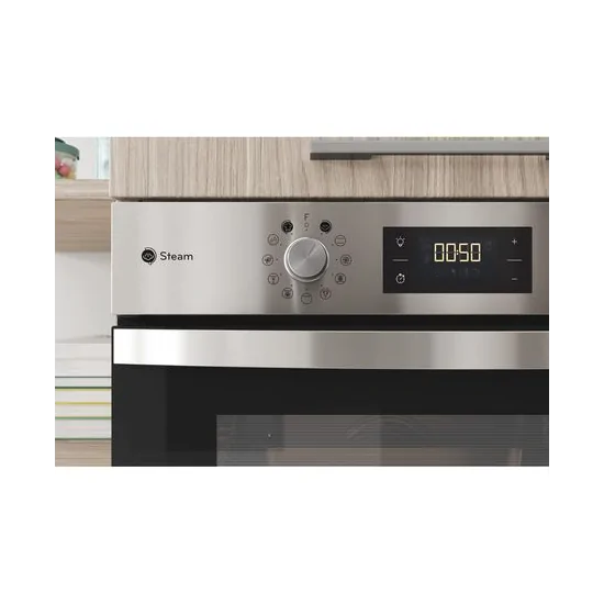 Indesit IFWS 3841 JH IX - Four à vapeur électrique, 12 fonctions, capacité 71L |MISUMI DuegStore.com