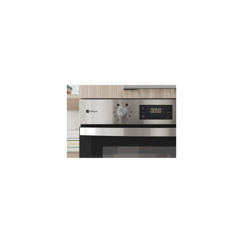 Indesit IFWS 3841 JH IX - Электрический Steam Oven, 12 функций, Capacity 71L | DuegStore.com