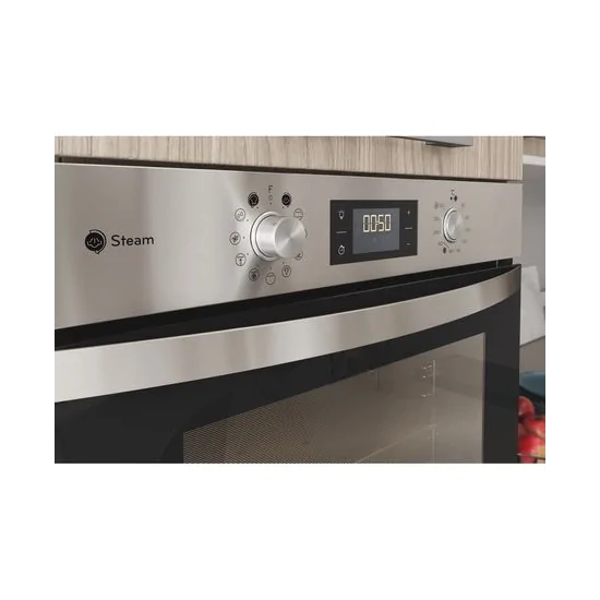 Indesit IFWS 3841 JH IX - Four à vapeur électrique, 12 fonctions, capacité 71L |MISUMI DuegStore.com