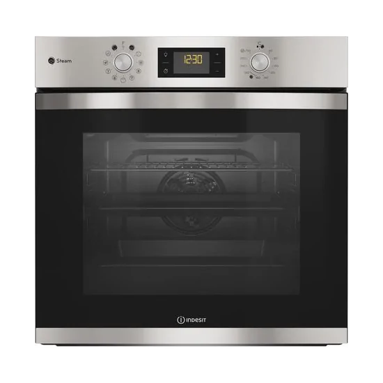 Indesit IFWS 3841 JH IX - Электрический Steam Oven, 12 функций, Capacity 71L | DuegStore.com