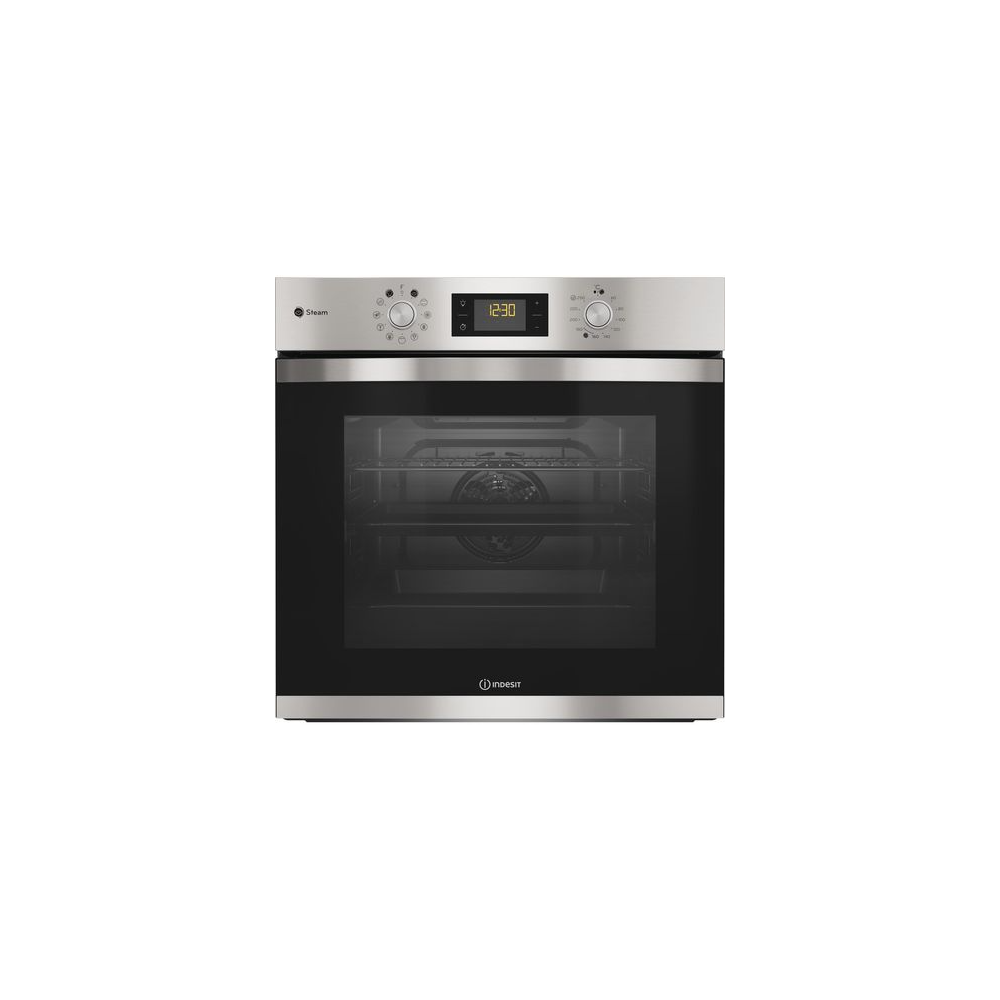 Indesit IFWS 3841 JH IX - Электрический Steam Oven, 12 функций, Capacity 71L | DuegStore.com