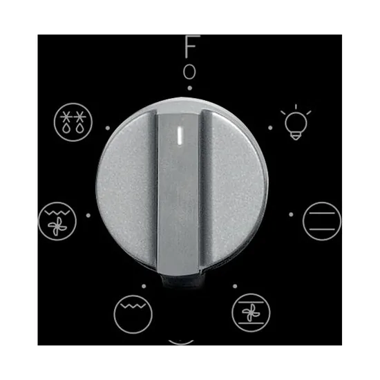 Oven Incasso Indesit IFW 6530 BL 60cm 通风黑色 | Duegstore 提供