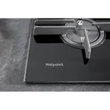 Hotpoint FTGHG751D/HA(BK) - Plan de cuisson du gaz noir DuegStore.com