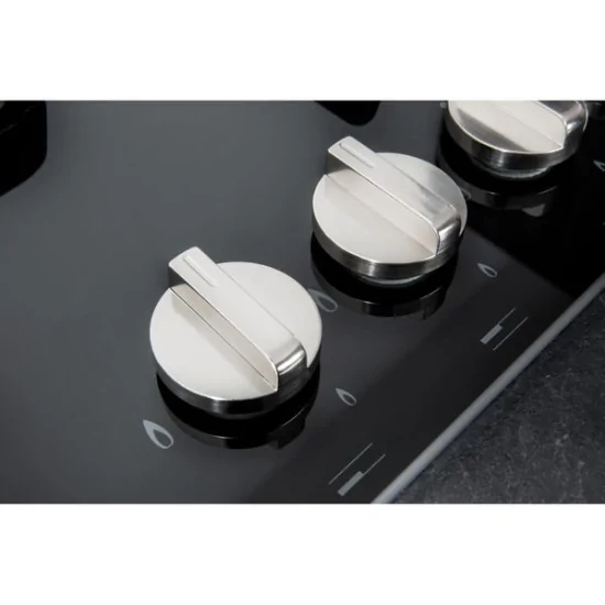 Hotpoint FTGHG751D/HA(BK) - Plan de cocina de gas negro DuegStore.com