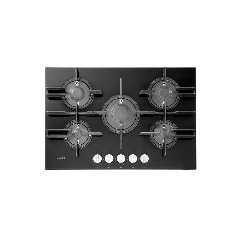 Hotpoint FTGHG751D/HA(BK) - План приготовления черного газа | DuegStore.com