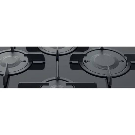 Hotpoint FTGHG641D/HA(BK) - Piano Cottura a Gas Nero 60 cm| DuegStore.com