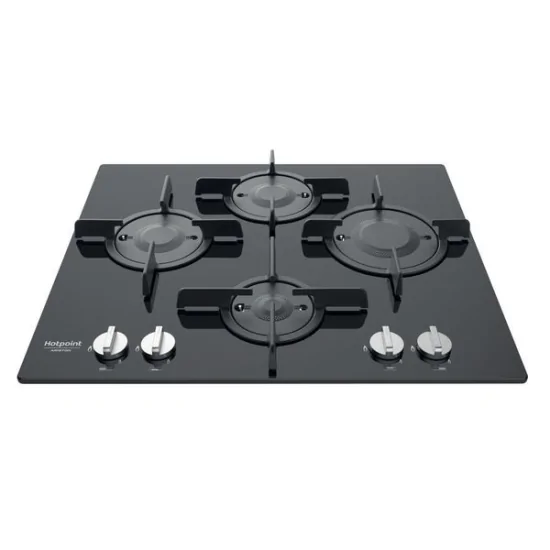 Hotpoint FTGHG641D/HA(BK) - Schwarzer Gaskochboden 60 cm| DuegStore.com