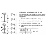 iQ700 congélateur intégré 177,2 x 55,8 cm fermeture éclair plat