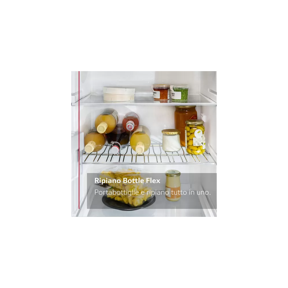 KI7966FD0 Refrigerador receso combinado 193.5 x 55.8 cm cremallera plana