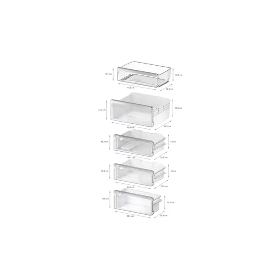KI7966FD0 Frigorifero combinato da incasso 193.5 x 55.8 cm cerniera piatta