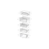 KI7966FD0 Frigorifero combinato da incasso 193.5 x 55.8 cm cerniera piatta