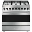 Cucina Smeg B91GMX2: Eleganza e Prestazioni in Acciaio Inox