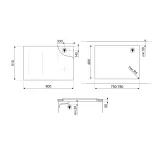 Smeg SI1M4854D: Eleganz und Leistung in der Küche mit Plan Induktion 80 cm Semiphile