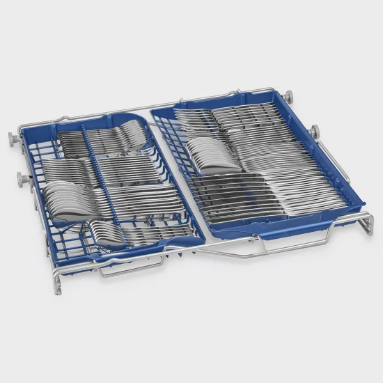 Smeg STL323AL: Geschirrspülmaschine Incasso Gesamtfach 60 cm - Still, Effizient und Geräumig