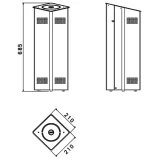 Baraldi Airo' Plus White : Purificateur d'air puissant et silencieux pour une maison saine