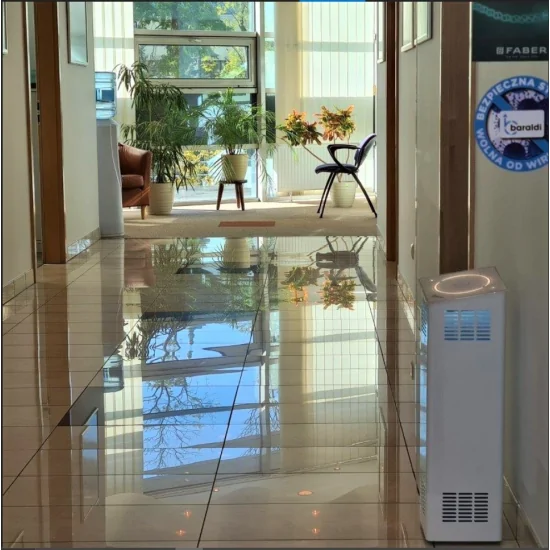 Baraldi Airo' Plus White : Purificateur d'air puissant et silencieux pour une maison saine