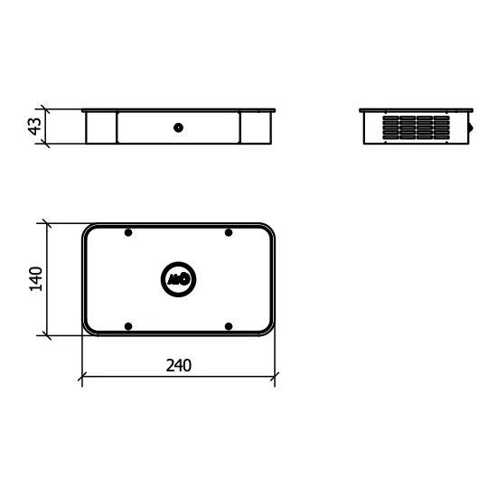 Baraldi Airo' Mini Bianco: Purificatore d'aria compatto e silenzioso per una casa sana