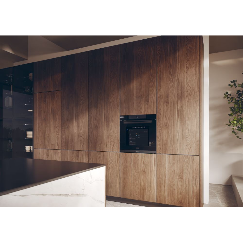 Haier HWO60SM6C2BH Chef@Home-Ofen Serie 6: Intelligentes Kochen mit perfekten Ergebnissen