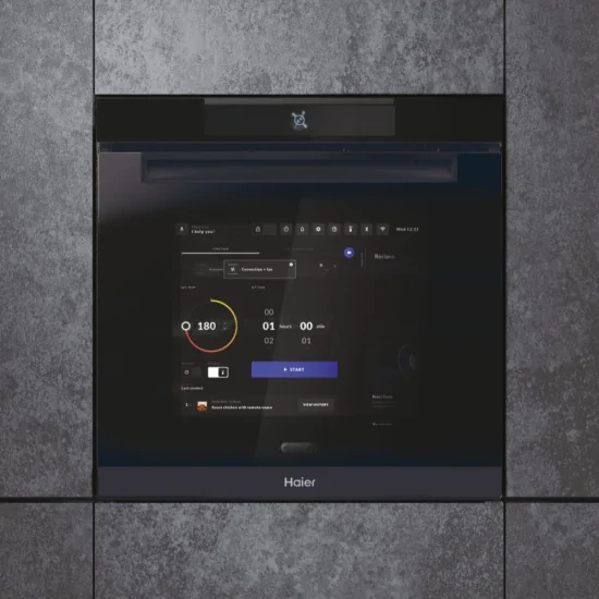 Haier HWO60SM6C2BH Домашняя духовка Chef@Home, серия 6: интеллектуальное приготовление с отличными результатами