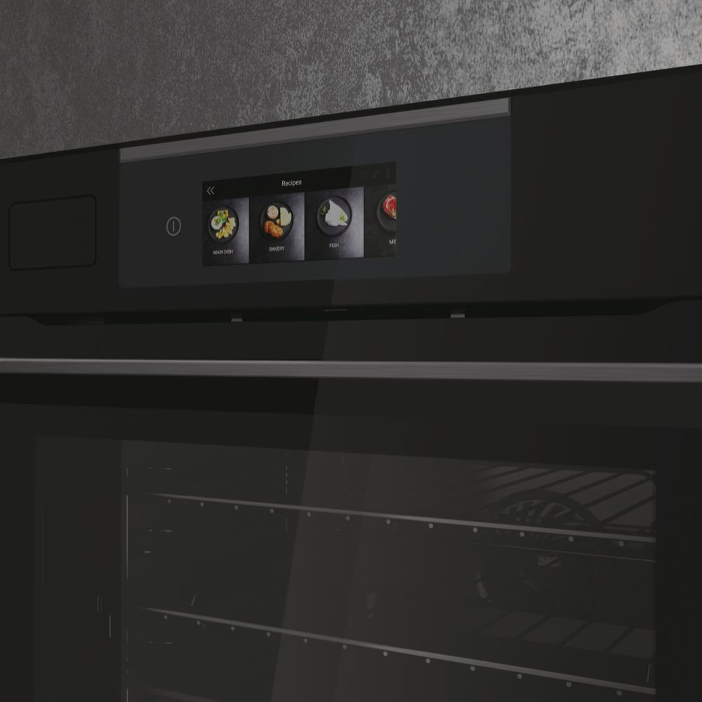 Backofen Haier I-Touch Steam Serie 6 HWO60SM6TS9BH: Professionelles Kochen in Casa Tua