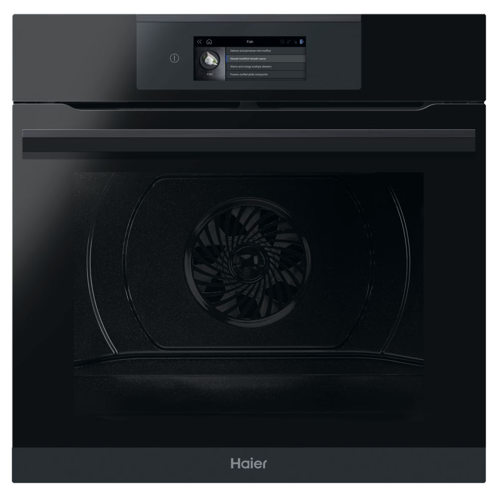 Oven Haier HWO60SM6T9BH: Experiencia de cocina con 14 funciones y limpieza pirolítica