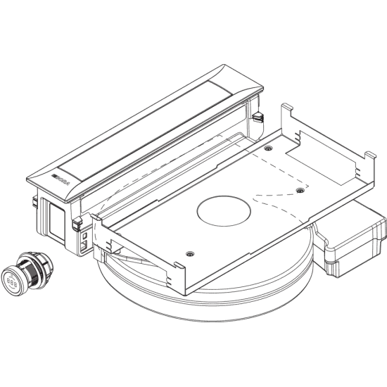 Bora PKAS3 Pro Sistema di Aspirazione per Piano Cottura: Aria pulita e design inconfondibile