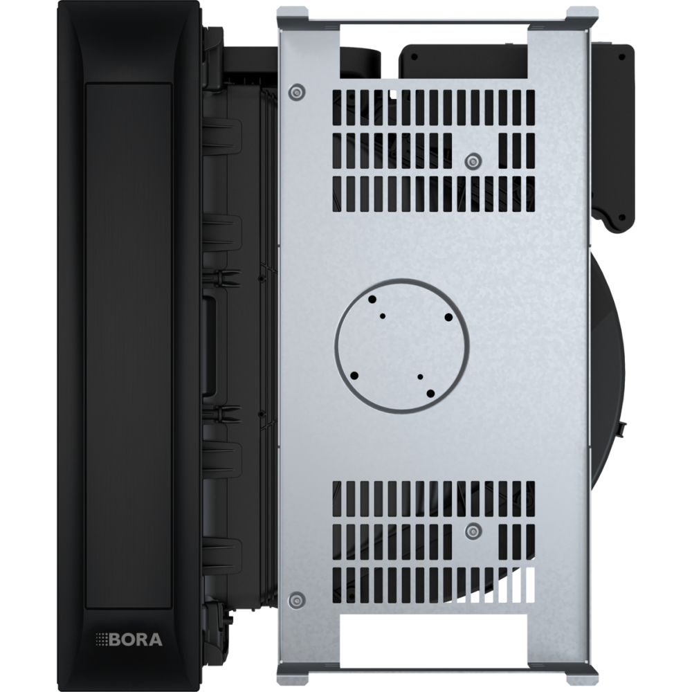 Bora PKAS3AB Pro 滚刀抽风系统，带集成风扇全黑 |意大利波拉岛