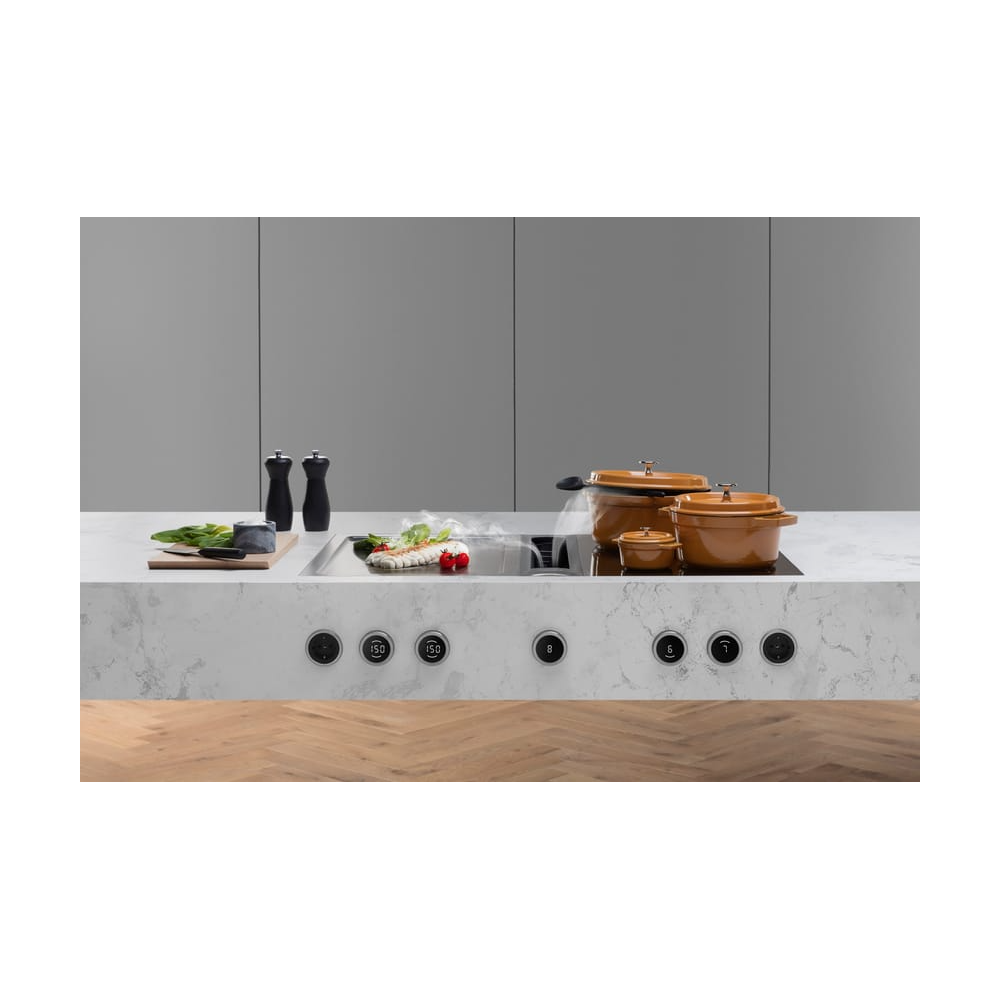 Bora PKC3 Pro Piano Cottura HiLight, 3 Avenuei/2loti Bora Italia