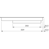 Bora PKCB3 Pro HiLight Kochfeld, 3 Kochkreise/Grillpfanne |Bora Italien