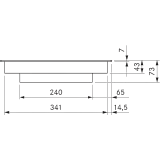 Bora PKCB3 Pro HiLight Kochfeld, 3 Kochkreise/Grillpfanne |Bora Italien