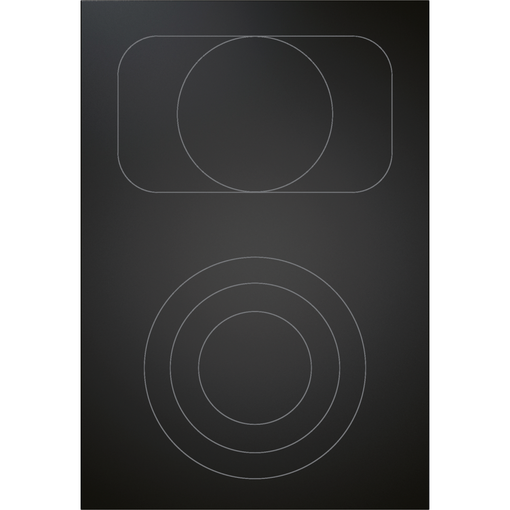 Bora PKCB3 Pro Piano Cottura HiLight, 3 Circuitos/Bistecchiera tención Bora Italia