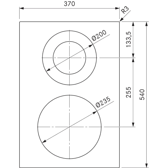 Bora PKCH3 Pro Klavier Cottura Hyper 1 Circuito/2 Circuiti | Bora Italia