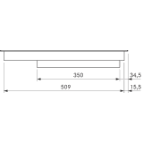Bora PKCH3 Pro Piano Cottura Hyper 1 Circuito/2 Circuiti | Bora Italia