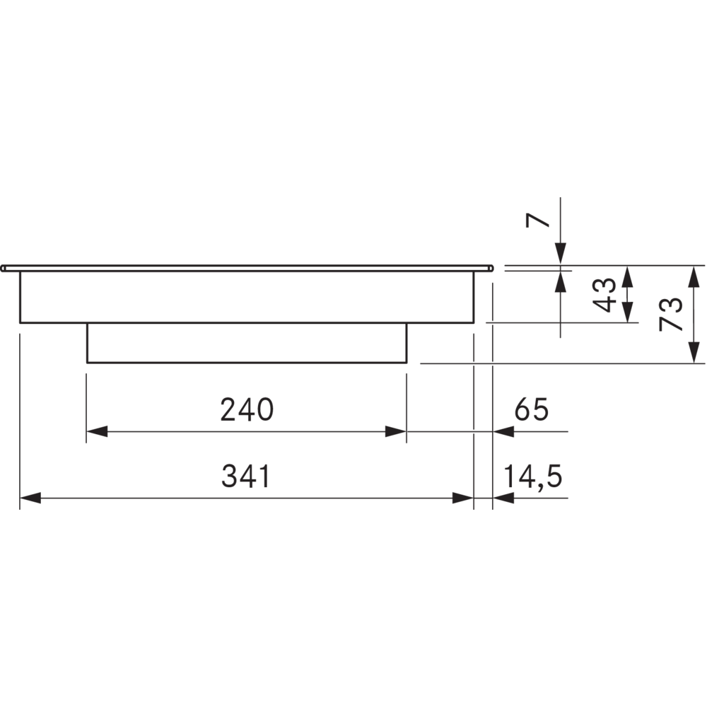 Bora PKCH3 Pro Piano Cottura Hyper 1 Circuito/2 Circuiti tención Bora Italia