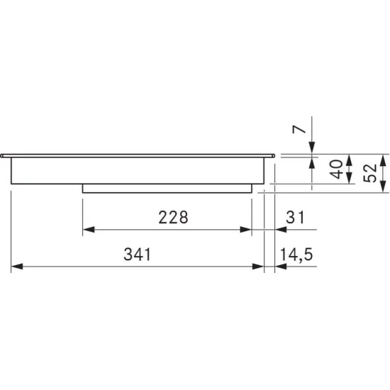 PKI3AB All Black induction hob