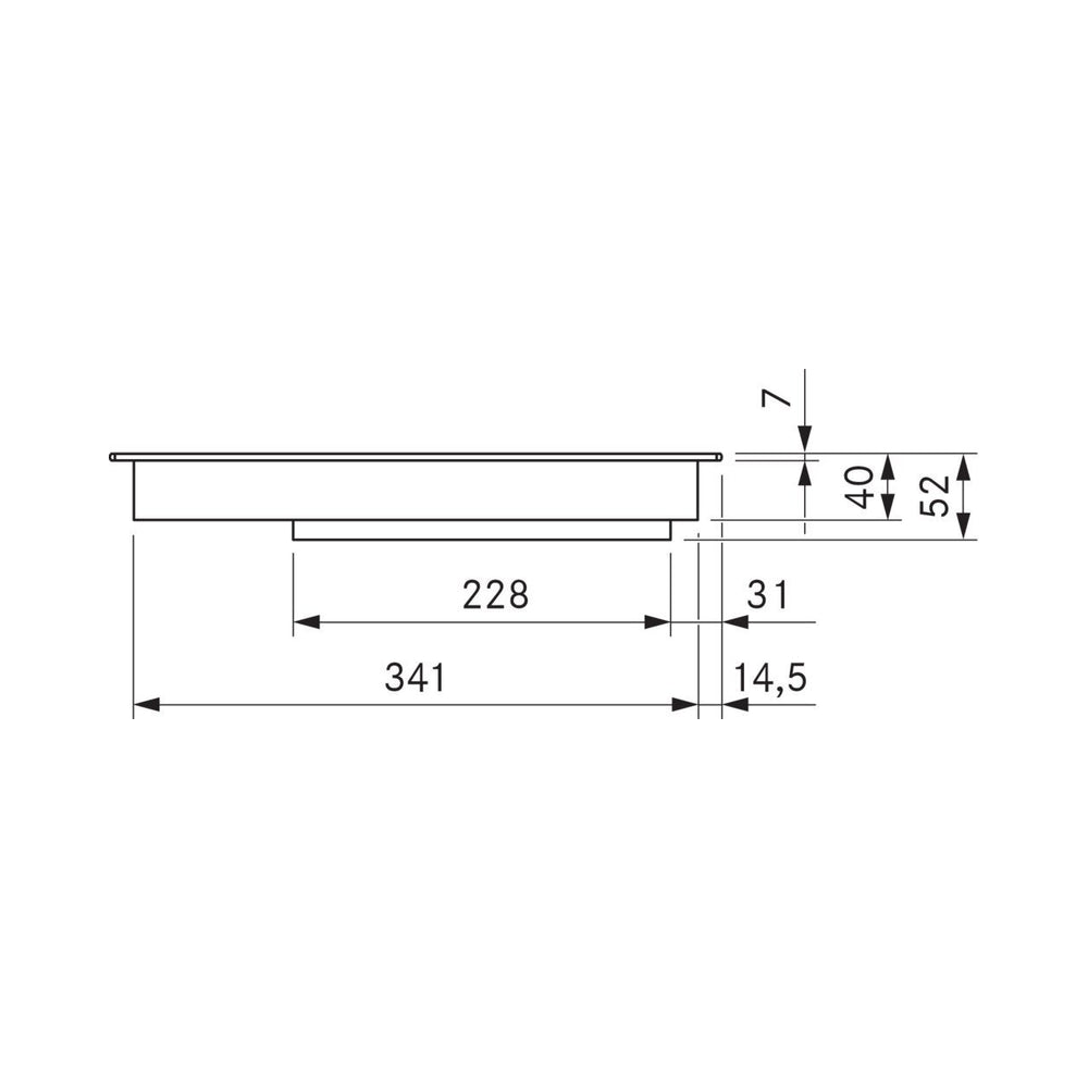Placa de inducción Bora PKI3AB Pro All Black |Bora Italia