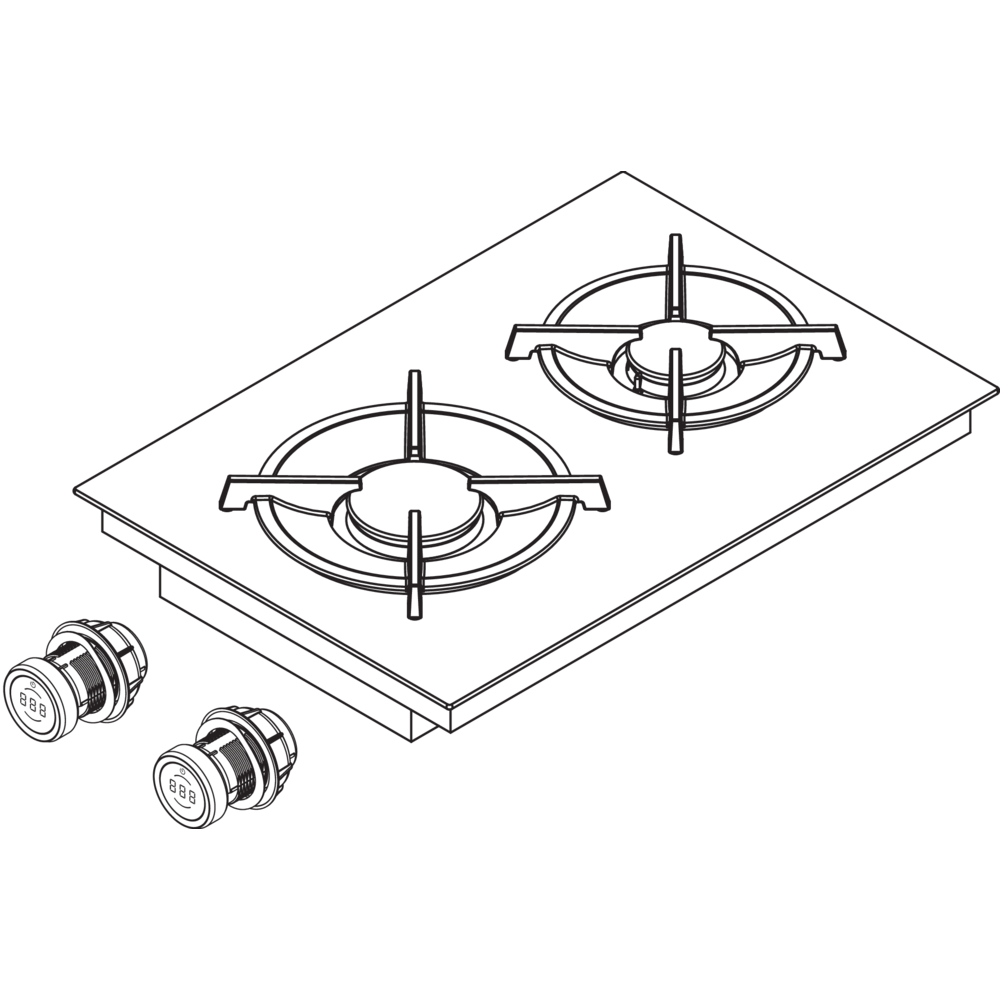 Gas cooker - Traditional cooking experience with a touch of innovation