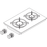 Table de cuisson à gaz - Expérience culinaire traditionnelle avec une touche d'innovation