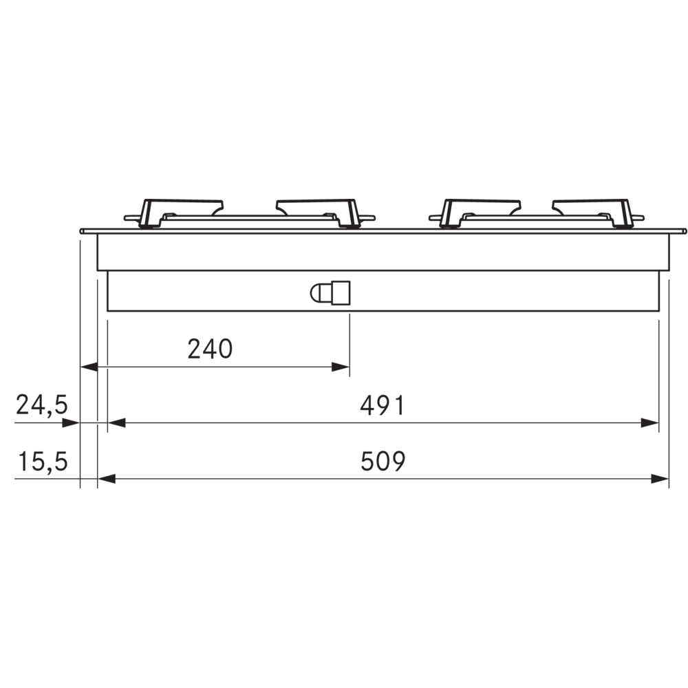 Gas cooker - Traditional cooking experience with a touch of innovation