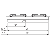 Gas cooker - Traditional cooking experience with a touch of innovation
