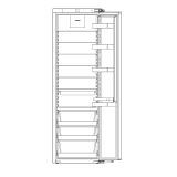 BORA C178K - Refrigerador Incasso TENIDO Frescura, Tecnología y Diseño