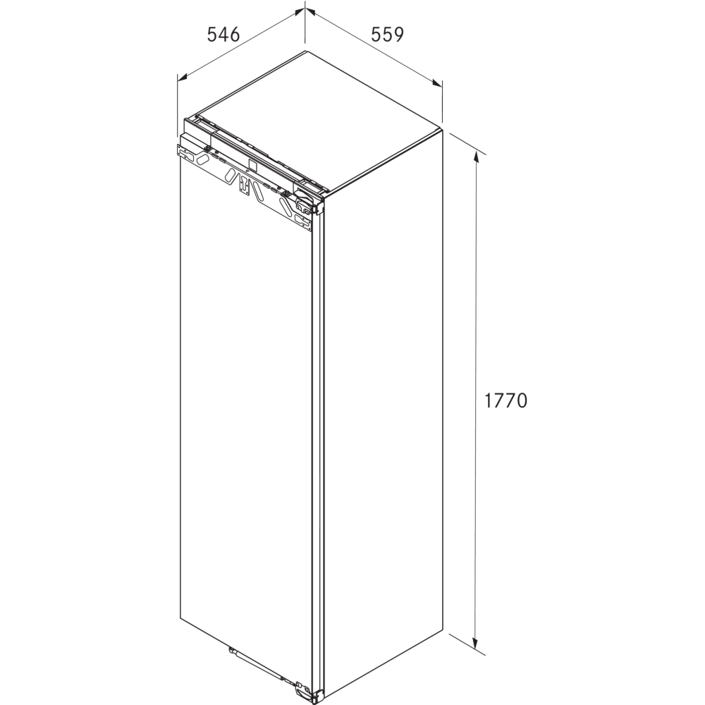 BORA C178K - Frigorifero Incasso | Freschezza, Tecnologia e Design