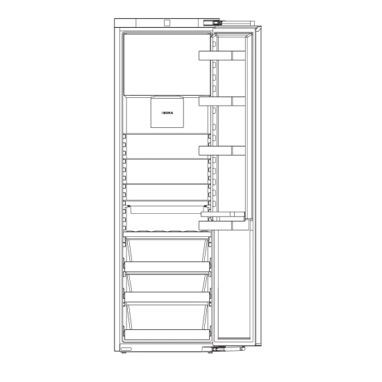 Bora C178KGFS1 Cool Set Better Refrigerator | 4 Star Freezer